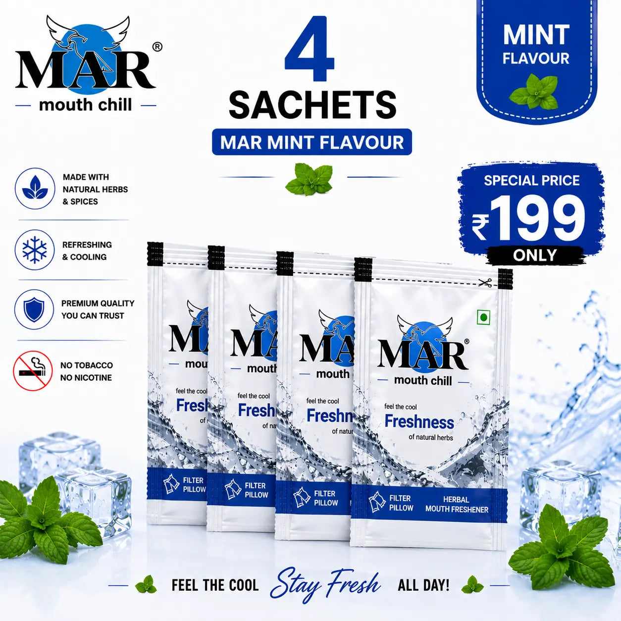 MAR MOUTH CHILL - Pack of 4