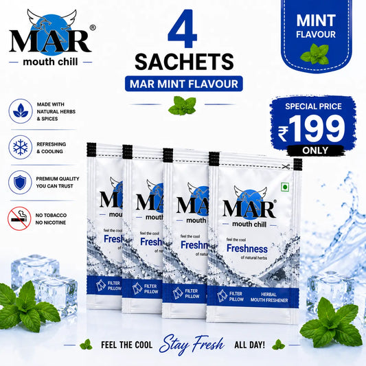 MAR MOUTH CHILL - Pack of 4