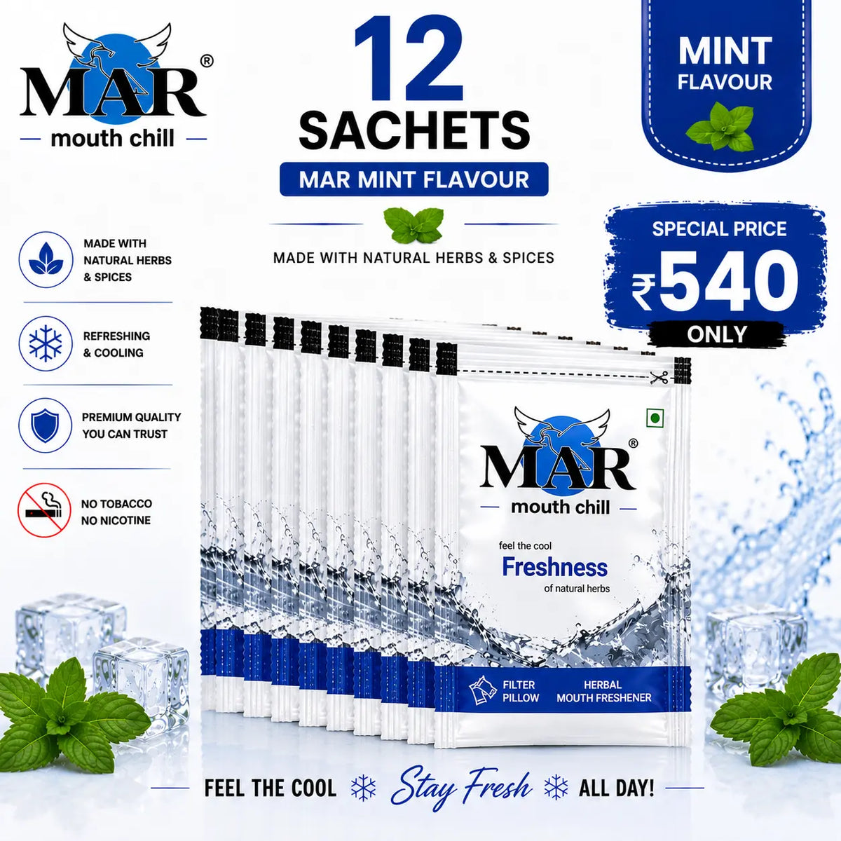 MAR MOUTH CHILL - Pack of 12