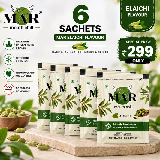 MAR ELAICHI - PACK OF 6